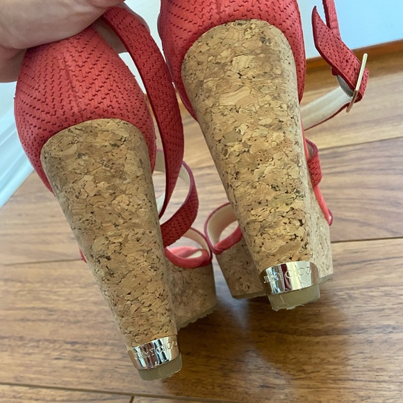 💕 jimmy choo cork wedge sandals - Picture 2 of 10